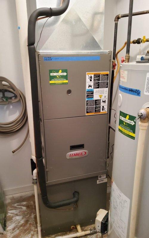 Completed preventative maintenance tune-up on 19-year-old residential air conditioning system located in backyard. Performed comprehensive inspection of cooling equipment, verified operational parameters, and assessed system performance in accordance with manufacturer specifications.