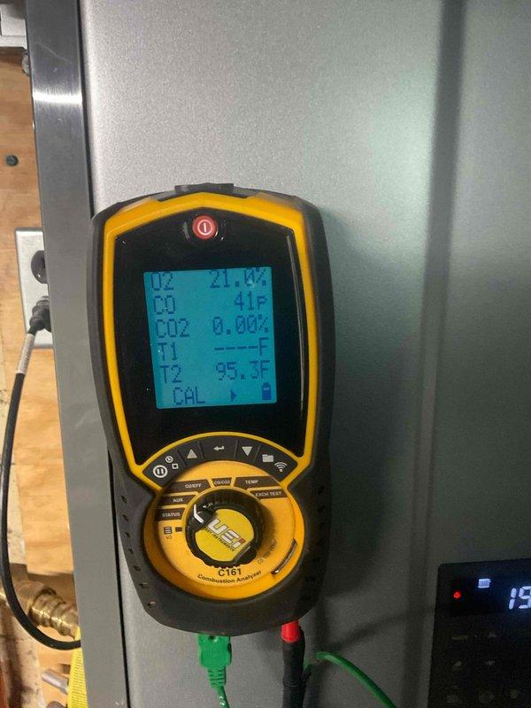 Completed scheduled cooling maintenance tune-up on a 5-head Fujitsu Airstage mini-split system. Performed comprehensive diagnostic testing using combustion analyzer to verify system performance parameters, inspected outdoor condensing unit, and confirmed all heads operating within normal specifications. System found to be functioning properly with no repairs required.