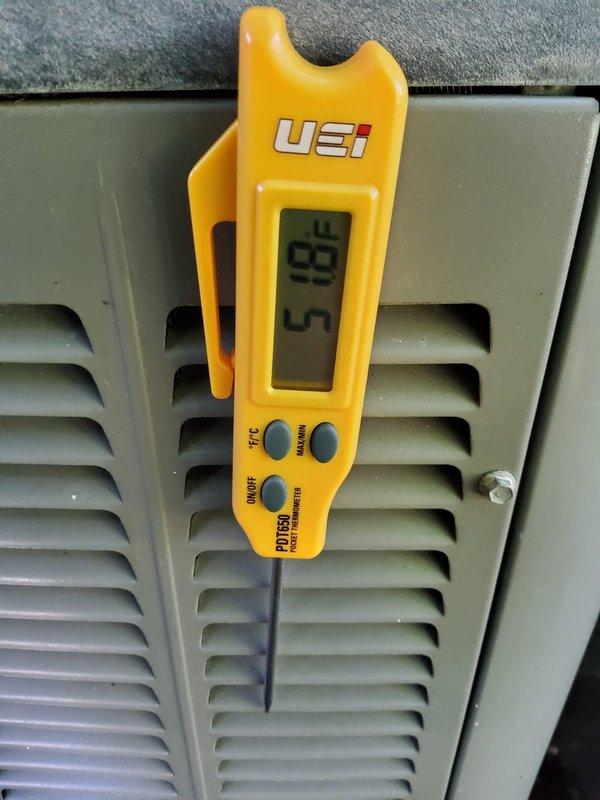 Completed annual preventative maintenance on three residential air conditioning systems. Performed comprehensive tune-up procedures including refrigerant pressure and temperature measurements using digital manifold gauges, verified system operating temperatures at supply vents, inspected electrical connections, cleaned condensate drains, and confirmed proper airflow across all units. All three systems tested within normal operating parameters and are functioning properly for the cooling season.