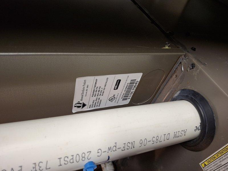 Completed preventive maintenance inspection on residential cooling system located in backyard. Performed comprehensive system evaluation including visual inspection of condensing unit components, evaporator coil assembly, and refrigerant line connections. Documented equipment condition through photographic records showing PVC condensate drain line with proper NSF-rated materials and heating element assembly within air handler cabinet, confirming all components operational and meeting manufacturer specifications.