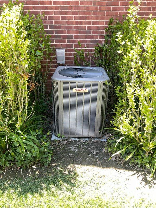 # HVAC Tune-Up Completed

Performed comprehensive seasonal tune-up on 3-year-old Lennox air conditioning system. Inspected indoor furnace unit in basement and outdoor condenser unit, verified proper operation of all components, checked refrigerant levels, cleaned condenser coils, and tested system performance. All equipment found to be operating within manufacturer specifications with no issues identified.