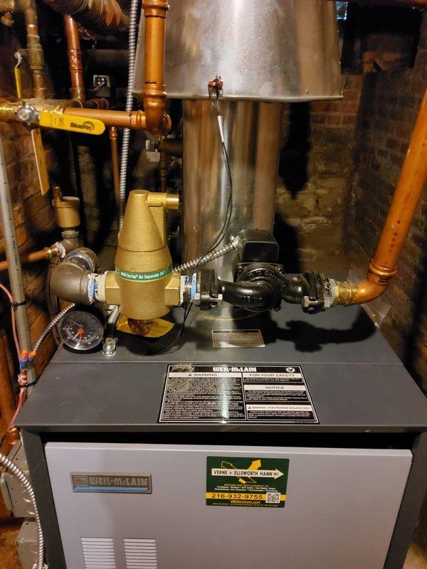 Replaced three defective zone valves on the hydronic heating system and installed a new zone control panel to properly manage heat distribution throughout the home. Drained the entire system, completed the valve and panel installation with new copper piping connections and brass fittings, refilled the system, and performed a complete purge procedure to eliminate all air from the lines, ensuring optimal circulation and efficient operation across all heating zones.