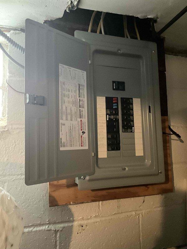 Completed on-site assessment for furnace and air conditioning system replacement. Evaluated existing HVAC equipment, electrical panel capacity, ductwork configuration, and mechanical infrastructure in basement utility area to provide comprehensive replacement estimate. Documented current system conditions including copper refrigerant lines, flexible ductwork connections, and electrical service requirements for proposed equipment installation.