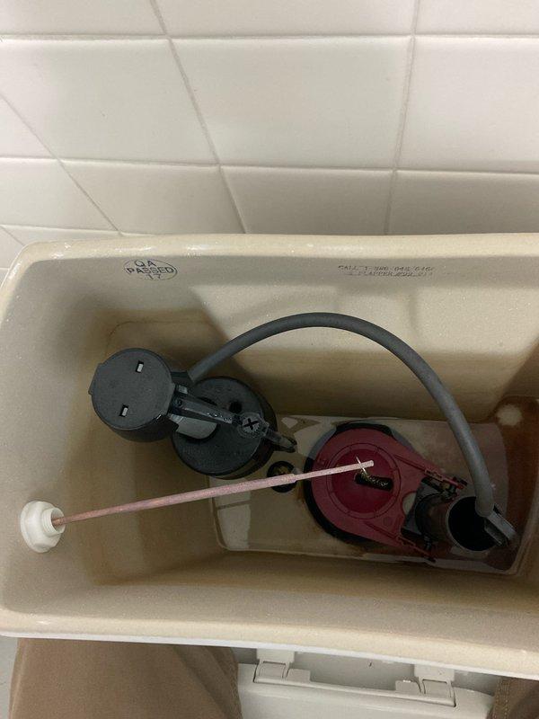 Responded to follow-up service call for toilet repair. Previous technician visit did not complete the work. Successfully removed old toilet tank components and installed complete new flush valve and fill valve assembly. Replaced worn flapper valve, overflow tube, and refill tube. Tested flush mechanism for proper operation, adjusted water level, and verified tank refill cycle. System now functioning properly with no leaks detected.