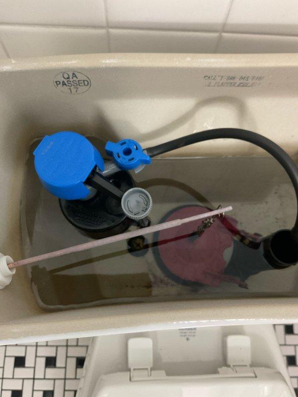 Responded to follow-up service call for toilet repair. Previous technician visit did not complete the work. Successfully removed old toilet tank components and installed complete new flush valve and fill valve assembly. Replaced worn flapper valve, overflow tube, and refill tube. Tested flush mechanism for proper operation, adjusted water level, and verified tank refill cycle. System now functioning properly with no leaks detected.