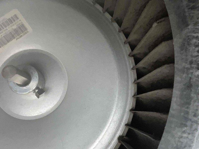 Completed annual cooling maintenance and AC tune-up on 3-year-old Heil system. Performed comprehensive inspection of blower wheel assembly, verified proper operation of all mechanical components, and documented equipment condition with photographic records showing normal wear patterns consistent with system age.