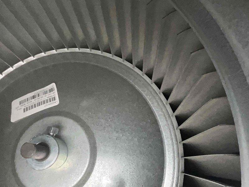 Completed preventive maintenance tune-up on residential air conditioning system. Performed system diagnostics using digital manifold gauges to verify refrigerant pressures, temperatures, and operating parameters were within manufacturer specifications. Inspected blower wheel assembly and confirmed clean condition with proper blade alignment and secure mounting hardware.