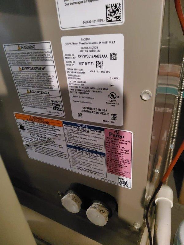 Completed preventive maintenance tune-up on heat pump air conditioning system. Performed system diagnostics using digital manifold gauges, measuring refrigerant pressures and temperatures to verify proper operation. Replaced air filter per customer request for additional charge. System operating within manufacturer specifications at time of service.