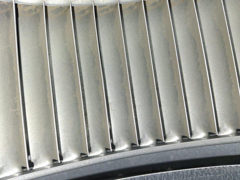 Performed comprehensive A/C tune-up including inspection of evaporator coil fins and heat exchanger assembly. Verified system temperatures with digital thermometer, recording supply air temperature of 57.65°F, confirming proper cooling performance and refrigerant charge levels.