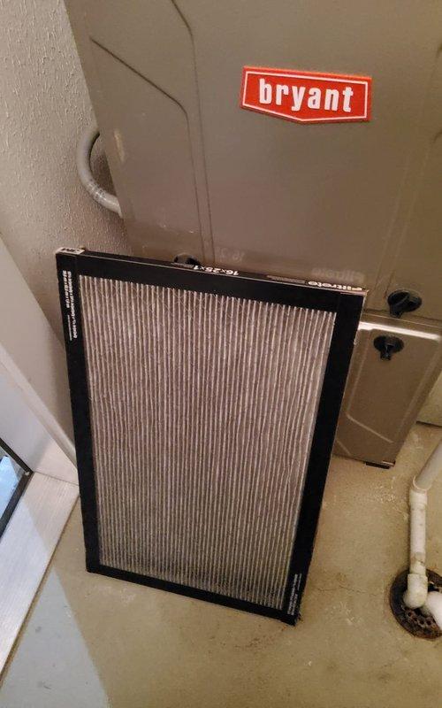 Responded to no-cooling complaint on residential AC system. Upon arrival, confirmed condenser unit operational but outdoor fan motor failed and producing electrical noise. Diagnosed faulty condenser fan motor preventing heat rejection from refrigeration cycle. Replaced defective fan motor, restored proper airflow across condenser coil, and verified system cooling performance. Unit returned to normal operation with proper temperature differential across evaporator coil.