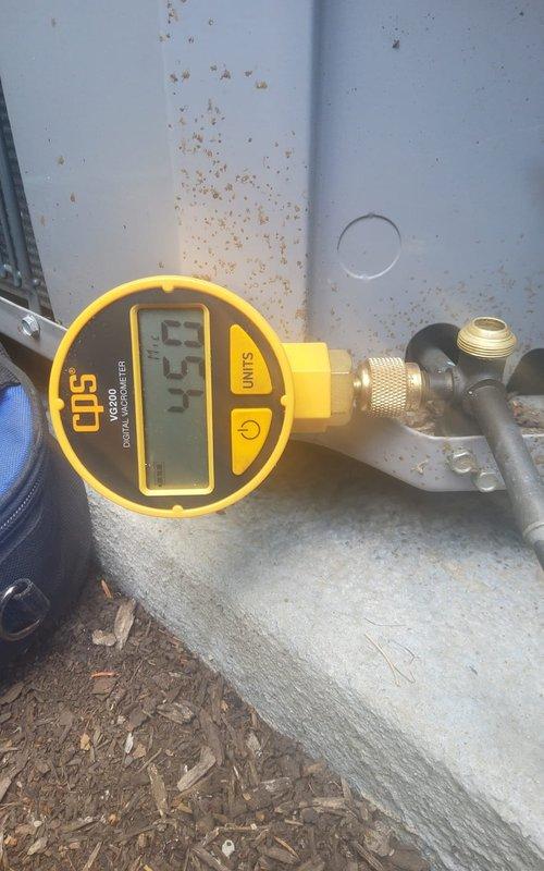 Replaced Unico evaporator coil with new e-coated unit to restore proper system operation. Performed system startup and cycled equipment through complete heating and cooling operations to verify proper refrigerant pressures, airflow, and overall performance. All testing confirmed system operating within manufacturer specifications.