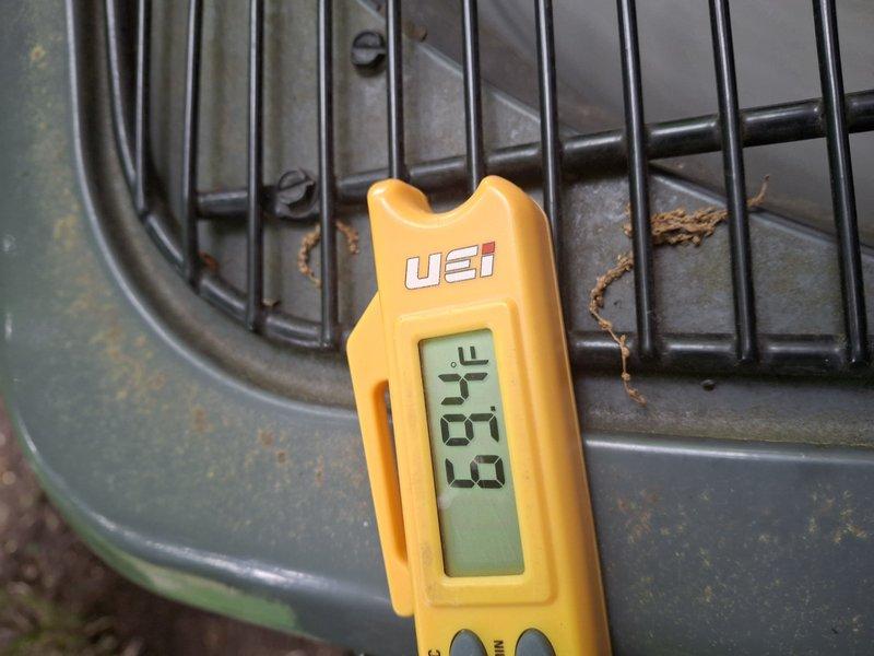 Completed routine maintenance and tune-up on 6-year-old air conditioning system. Performed comprehensive system checkup including temperature differential readings, which measured at 45.59°F and 45.69°F, indicating proper cooling performance. Replaced air filters as scheduled, inspected all components, and verified system operation with no issues found.