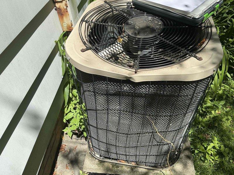 Conducted on-site evaluation for furnace replacement estimate. Assessed existing HVAC system including outdoor condensing unit and electrical service panel to determine compatibility requirements and system specifications. Documented equipment conditions and discussed available financing options with customer to facilitate replacement decision.