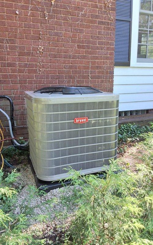 Completed full installation of Unico high-velocity air conditioning system featuring 2-stage cooling capability. Installed new outdoor condenser unit on concrete pad with electrical disconnect box, new indoor evaporator coil module, and blower module in attic space with proper platform mounting. Ran refrigerant lines between outdoor and indoor units, installed new condensate drain pan with drainage piping, and wired new programmable thermostat for system control. Added 10 additional supply outlets with flexible ductwork throughout the residence to ensure proper airflow distribution and system performance. All equipment tested and verified operational with proper airflow, refrigerant charge, and temperature differential across the coil.
