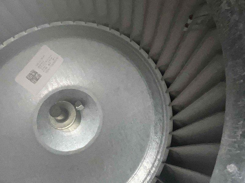 Completed preventative maintenance tune-up on 2-3 year old air conditioning system. Performed system diagnostics using refrigerant manifold gauge, verifying proper operating pressures and temperatures across the system. Inspected blower wheel assembly and confirmed proper operation with normal dust accumulation for equipment age.