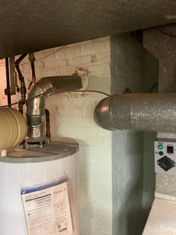 Conducted comprehensive assessment of existing HVAC system in basement mechanical room to provide repair versus replacement estimate for air conditioning equipment. Evaluated current furnace/air handler unit condition, inspected ductwork infrastructure including insulated supply and return ducts, and documented equipment specifications and model information. Photographed existing system configuration, mechanical room layout, and surrounding utility components to support detailed replacement proposal for customer decision-making.