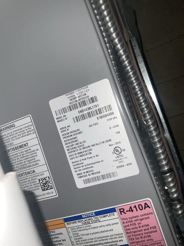 # HVAC Maintenance - Cooling System Service

Performed comprehensive AC tune-up on 6-year-old R-410A cooling system currently operating within normal parameters. Conducted complete system diagnostics using refrigerant manifold gauges, measuring superheat, subcooling, and operating pressures across both low and high sides to verify proper refrigerant charge and system performance.

Completed standard preventive maintenance protocol including visual inspection of outdoor condensing unit, verification of unit data plate specifications, and assessment of electrical connections. Tested system operation under load conditions with digital diagnostic equipment confirming proper temperature differentials and airflow characteristics.

Evaluated home comfort concerns regarding insufficient cooling capacity to upstairs bedrooms. Discussed potential solutions with property owner including zoning system options, ductwork modifications for improved airflow distribution, and supplemental cooling equip