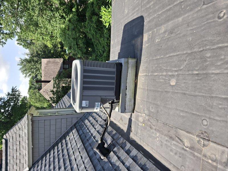 Responded to no-cooling call for 15-year-old Rheem rooftop air conditioning unit. Upon arrival, performed system diagnostics and determined the unit had reached end of service life with compressor failure and refrigerant leak. Documented equipment nameplate information and overall system condition. Advised customer that due to the age of the unit and extent of repairs needed, replacement would be more cost-effective than repair. Customer declined service at this time.