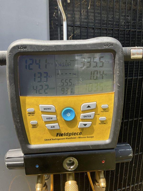 Performed routine heating system maintenance and tune-up on a 6-year-old furnace unit, model EHD4X36L17A1. Conducted comprehensive system diagnostics using refrigerant manifold and micron gauge, verifying pressures and refrigerant levels within manufacturer specifications for R-410A system. Inspected all safety labels, operational specifications, and system components to ensure proper functioning and compliance with operational standards.