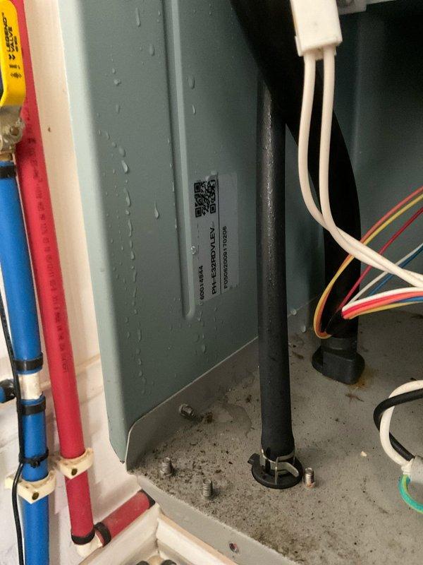 Responded to service call for Rheem RTGH-95DVLN-2 tankless water heater with sensor alert and no hot water production. Inspected internal components including heat exchanger assembly, electrical connections, control board, and venting system. Diagnosed sensor malfunction, performed necessary repairs to restore unit functionality, and verified proper operation of all system components including gas valve, ignition system, and water flow.