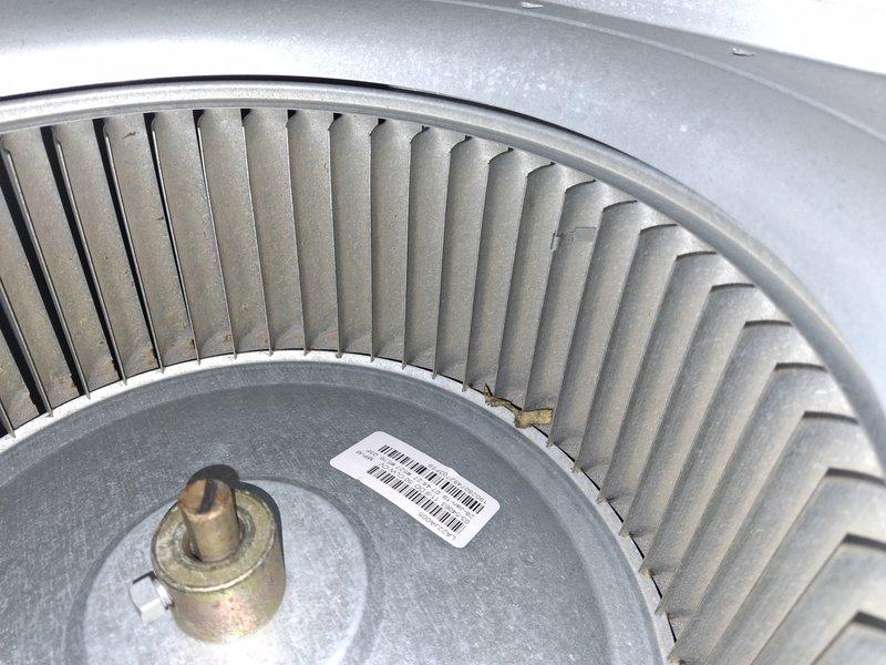 Arrived on-site for scheduled AC maintenance on 7-year-old system originally installed in 2019. Performed comprehensive inspection of outdoor condensing unit and indoor air handler components. Inspected blower wheel assembly, confirming clean operational condition with minimal dust accumulation and proper motor shaft alignment. Measured system operating temperature at 73.5°F and conducted refrigerant pressure diagnostics using manifold gauges. All components found to be functioning within normal parameters with no water leaks detected or service issues identified during inspection.