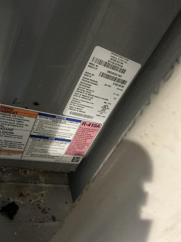 Completed preventive maintenance tune-up on two 10-year-old outdoor air conditioning systems using R-410A refrigerant. Performed comprehensive diagnostics with digital manifold gauges, measuring system pressures and temperatures to verify proper refrigerant charge and operational performance on both units. All equipment found operating within manufacturer specifications with condensers in clean condition.