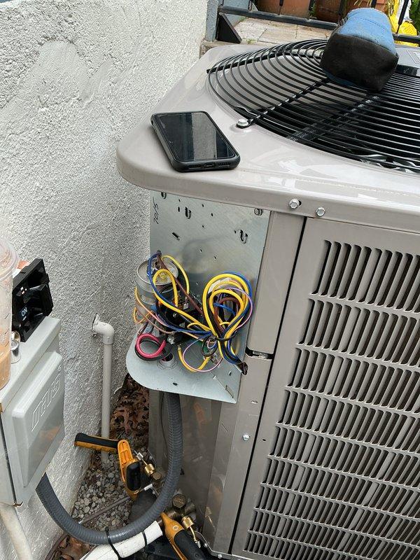 Completed comprehensive tune-up maintenance on 2-year-old HVAC system including air handler located in attic space and outdoor condensing unit. Performed standard preventive maintenance procedures including inspection of electrical connections, ductwork integrity verification, condensate drain line check, and overall system operational assessment. All components found to be functioning within normal parameters with no deficiencies requiring immediate correction.