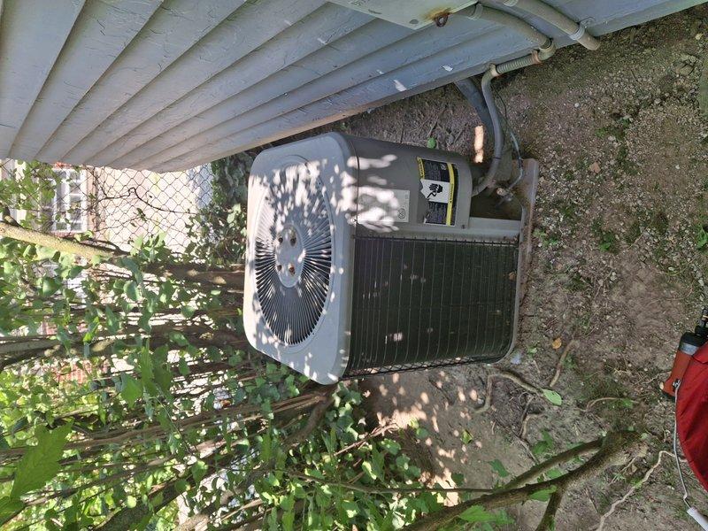 Responded to service call for residential air conditioning system with non-operational outdoor condenser fan. Upon arrival, performed diagnostic inspection of the outdoor unit and identified failed capacitor as the root cause of fan motor failure. Replaced defective capacitor with new component, restored all electrical connections, and verified proper wire terminations. Tested system operation to confirm condenser fan motor engagement and normal cooling cycle functionality.