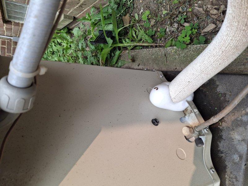 Responded to no cooling complaint affecting entire home. Upon arrival, found outdoor condensing unit not operating. Inspected electrical connections and discovered loose wire at contactor preventing compressor from engaging. Secured wiring connections, verified proper voltage, and tested system operation. Unit cycled on properly, compressor engaged, and system began cooling normally. Confirmed adequate airflow and temperature split at indoor unit before departure.