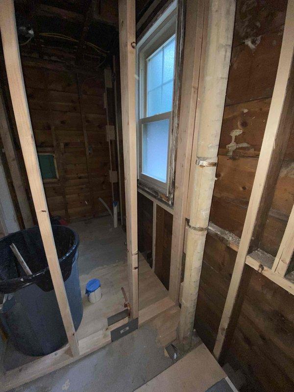 Relocated and reconnected hydronic radiator unit, moving it down the wall to accommodate customer's renovation requirements. Disconnected radiator from existing piping, repositioned unit to new location, and successfully reconnected supply and return lines ensuring proper pitch and secure mounting. Tested system for proper operation and verified no leaks at connection points.