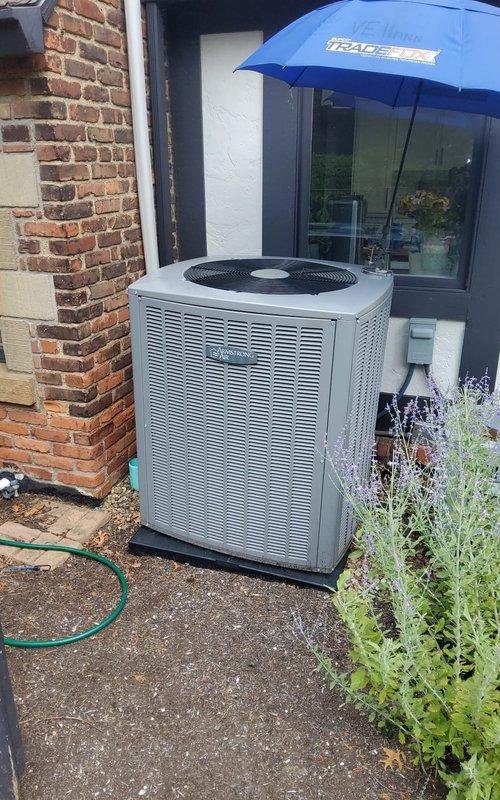 Completed comprehensive cooling system tune-up and maintenance on residential air conditioning unit. Performed standard preventative maintenance procedures including inspection of condenser unit, verification of proper system operation, and assessment of overall equipment condition. System found to be operating within normal parameters with no immediate service needs identified at time of inspection.