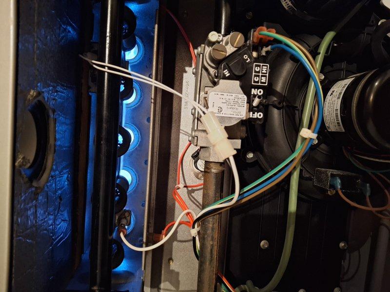 Completed annual maintenance tune-up on 12-year-old furnace and central air conditioning system. Performed comprehensive inspection of gas furnace including burner assembly, heat exchanger, ignition system, gas valve, blower motor, and all electrical connections; all components found operating within normal parameters. Conducted AC tune-up on outdoor condensing unit, inspecting evaporator coil fins, refrigerant levels, condenser components, and electrical connections; system operating properly with no deficiencies noted. Both units passed safety and performance checks with no repairs required at this time.