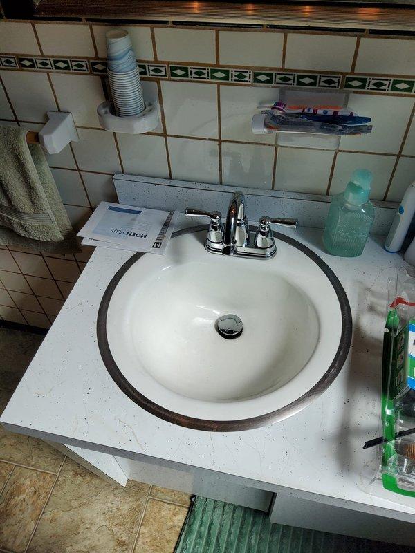 Completed inspection and assessment of bathroom sink faucet replacement. Customer to schedule follow-up appointment upon arrival of new faucet fixture for final installation. Verified existing plumbing connections, P-trap assembly, and supply lines are in functional condition and ready for new faucet installation upon customer confirmation.