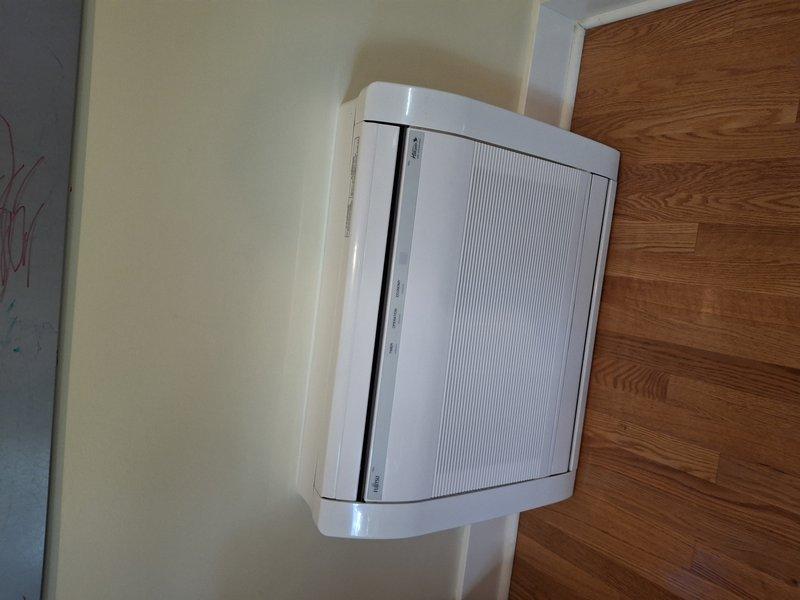 Performed preventive maintenance tune-up on Fujitsu ductless mini-split system. Inspected indoor wall-mounted unit, verified operational status of all components, and documented equipment condition with photos. System operating within normal parameters at time of service.