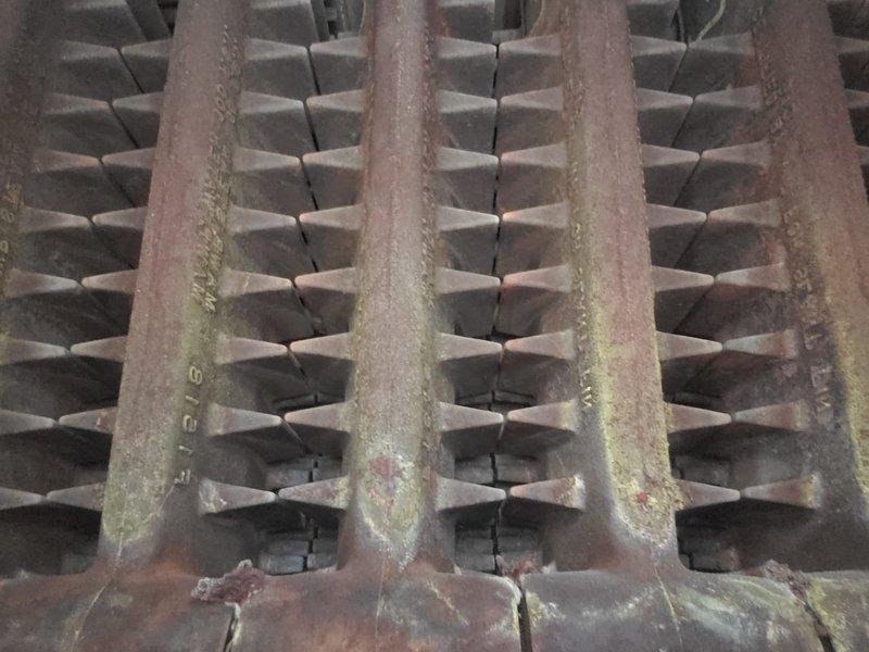Performed annual maintenance and tune-up on 10-year-old boiler system. Conducted combustion analysis revealing carbon monoxide levels at 14 ppm and flue gas temperature of 20.6°C, indicating proper combustion efficiency. Inspected heat exchanger and identified moderate corrosion and oxidation on vertical tubes and aluminum fins, with visible rust discoloration and mineral deposits present throughout the assembly. Cleaned burner components, verified proper operation of all safety controls, and confirmed system is functioning within acceptable parameters for continued service.