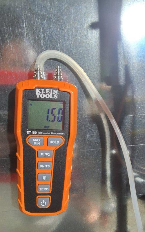 Completed full HVAC system installation including furnace, evaporator coil, air conditioning unit, and thermostat with proper cold air return connections. Performed system commissioning with refrigerant manifold gauge readings confirming proper pressures and temperatures across all circuits, and verified static pressure measurements using differential manometer to ensure optimal airflow and system performance. All equipment tested and operational per manufacturer specifications.