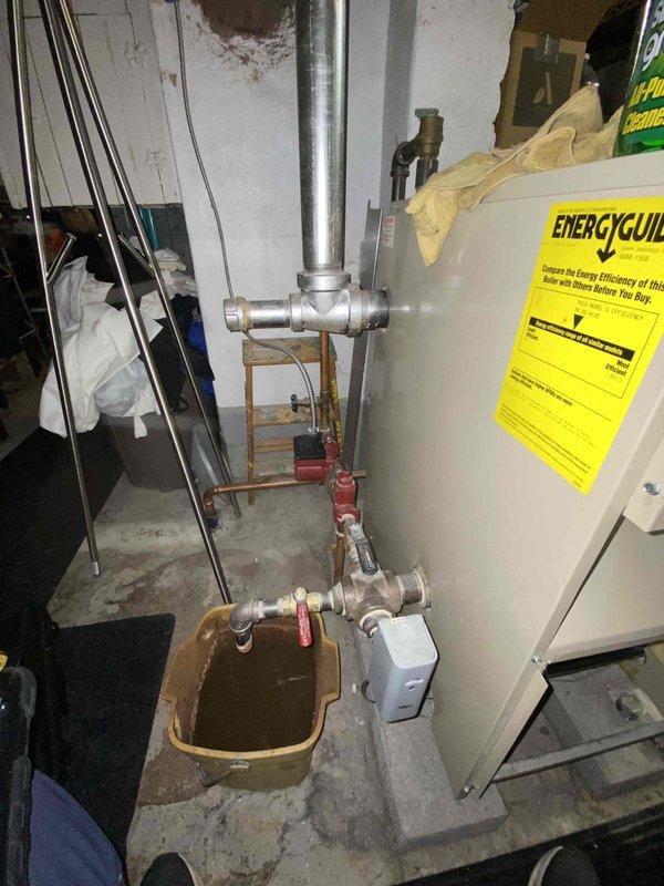 Completed comprehensive tune-up on 15-year-old boiler system found to be in proper working condition. Performed standard maintenance procedures including inspection of all components, burner assembly, heat exchanger, venting system, and safety controls. Verified proper operation of circulator pump, pressure relief valve, and thermostat functionality, ensuring system efficiency and safe operation for continued use.