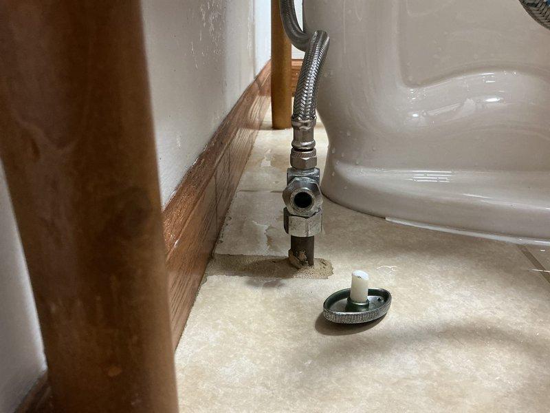 Responded to reported shower leak in 34-year-old residential property. Upon inspection, accessed plumbing connections beneath fixture and examined water supply lines, including braided stainless steel flex hoses, copper supply piping, and shut-off valve assemblies. Inspected all visible connections, fittings, and valve mechanisms for signs of moisture, corrosion, or active leaking. Verified integrity of flexible supply lines and checked proper seating of all plumbing connections in the bathroom area.
