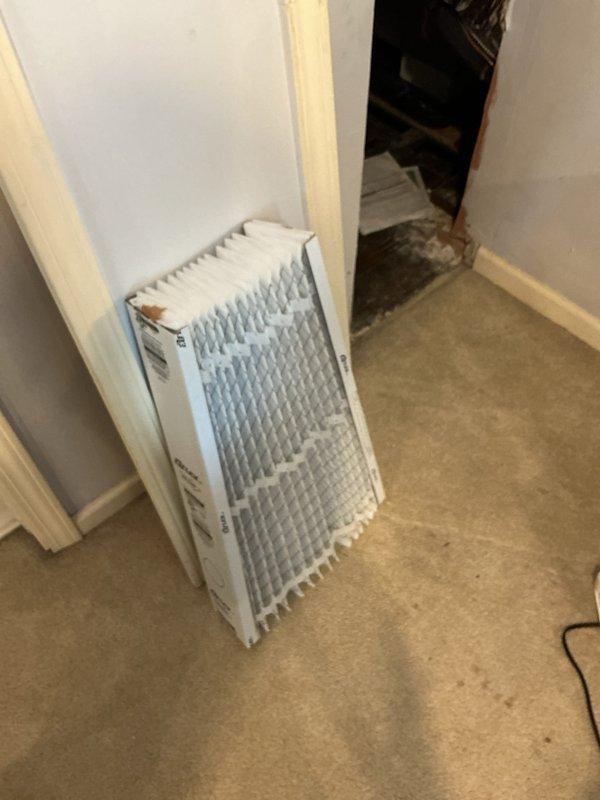 Completed comprehensive maintenance tune-up on 3-year-old air conditioning system and 26-year-old boiler located in basement. Installed new air filter for AC unit as requested, performed standard preventive maintenance checks on both systems, and verified proper operation of all components.