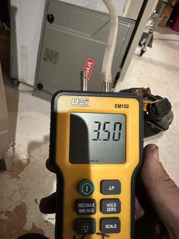 Completed full HVAC system replacement including installation of new two-stage air conditioning unit, furnace, evaporator coil, and Ecobee smart thermostat. Performed comprehensive system diagnostics and commissioning, verifying proper refrigerant charge, airflow measurements, and temperature differential across the coil to ensure optimal system performance and efficiency.