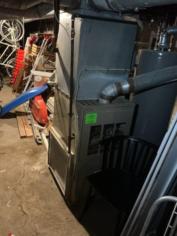 Performed comprehensive coil cleaning service on Goodman R22 central air conditioning system, model N-40. Completed three-hour maintenance procedure to restore optimal heat transfer efficiency and system performance.