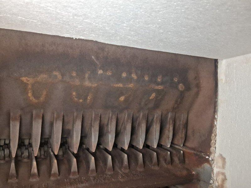 Performed routine maintenance on a 5-year-old boiler system operating without reported issues. Conducted comprehensive tune-up inspection including heat exchanger examination, which revealed surface oxidation and discoloration on metal fins consistent with normal aging but maintaining structural integrity. Verified system functionality and confirmed all components operating within normal parameters.