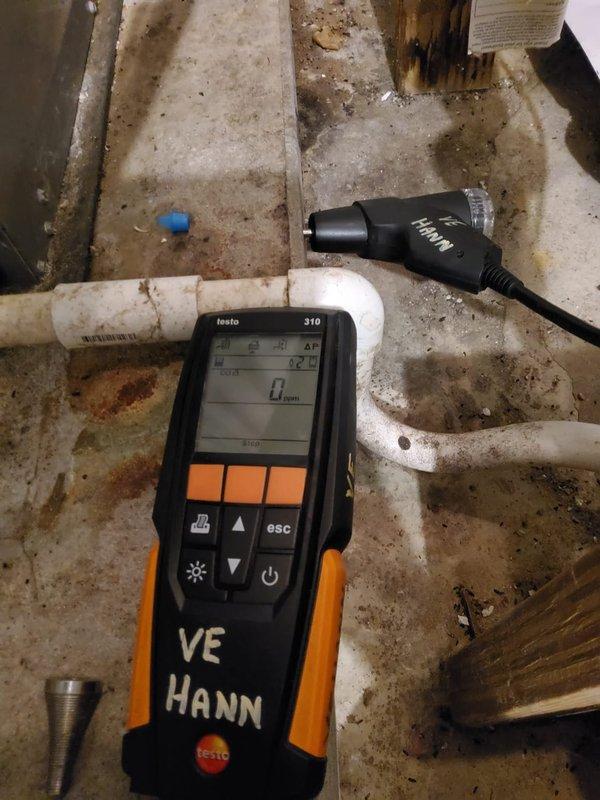Performed routine seasonal maintenance on a nine-year-old furnace located in the garage with no reported issues. Conducted comprehensive tune-up including combustion analysis using digital flue gas analyzer, inspected burner assembly and heat exchanger, verified proper ignition sequence, and cleaned burner components. All system parameters tested within normal operating specifications and unit left in proper working condition.
