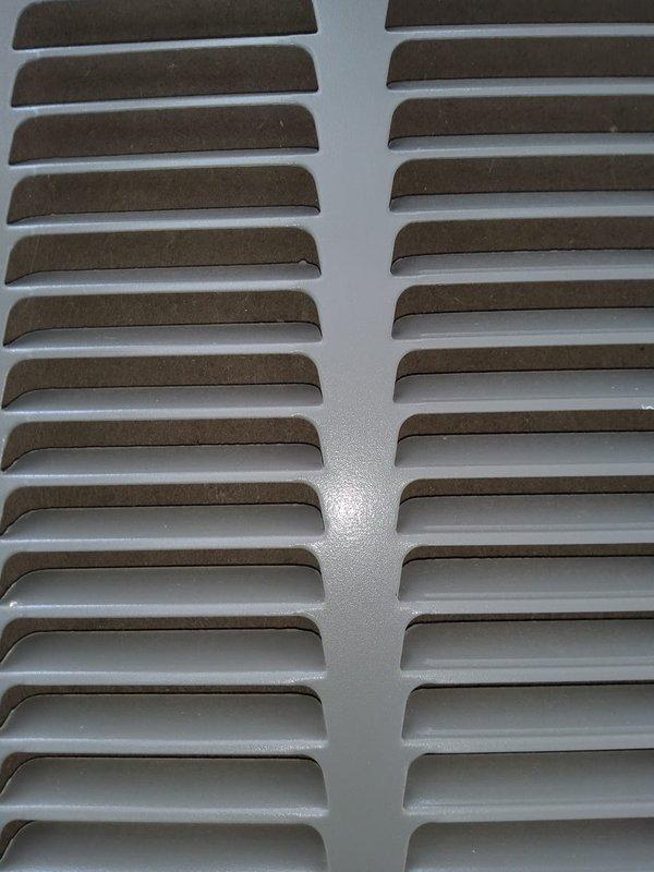 Completed seasonal cooling tune-up on 12-year-old air conditioning system. Inspected return air grilles, which showed moderate dust accumulation on louvers but were functioning properly. Performed standard maintenance procedures including system inspection, filter check, and operational testing to ensure unit is ready for cooling season.
