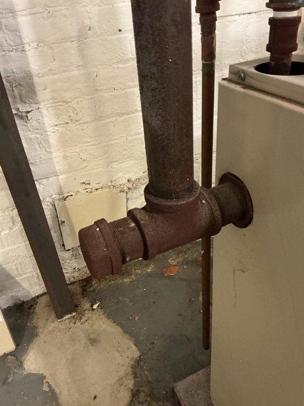 Completed annual heating maintenance and tune-up on 15-year-old Carrier boiler system. Performed comprehensive inspection of unit including burner assembly, heat exchanger, venting system, and all safety controls. Checked and tested electrical connections, control module operation, and thermostat communication. Inspected copper piping, plumbing connections, and associated cast iron supply/return lines showing age-appropriate surface oxidation. Verified proper combustion, gas pressure, and system cycling. All components found operating within manufacturer specifications with no immediate safety concerns identified.