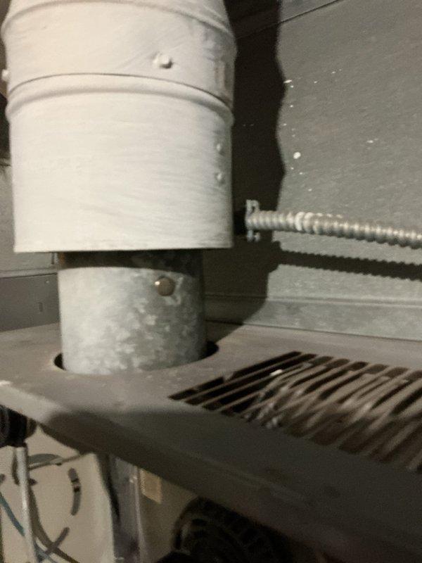 Performed comprehensive annual maintenance on a 20+ year old gas furnace system. Conducted complete combustion analysis using diagnostic equipment, verifying optimal performance with oxygen levels at 6.2%, carbon monoxide at 7 ppm, carbon dioxide at 8.0%, and flue temperature at 411.6°F. Inspected all system components including gas piping, PVC condensate drain lines, electrical connections, and ventilation grilles, confirming all equipment operating safely within manufacturer specifications.