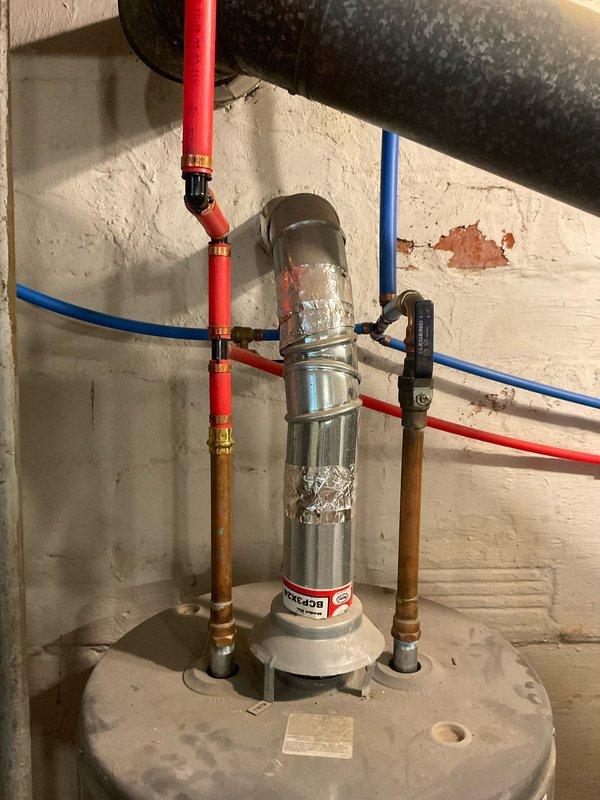 Provided quote for temporary removal and reinstallation of tanked water heater to accommodate excavation work on property. Assessed existing water heater installation including PEX and copper supply line connections, shut-off valves, and current mounting configuration on concrete platform to determine scope of disconnection and reconnection procedures. 

Installed new pedestal sink in bathroom with chrome faucet fixtures and completed all supply line connections. Verified proper drainage and tested faucet operation to ensure leak-free installation.

Diagnosed slow-filling toilet to identify cause of reduced fill rate and provided recommendations for repair.