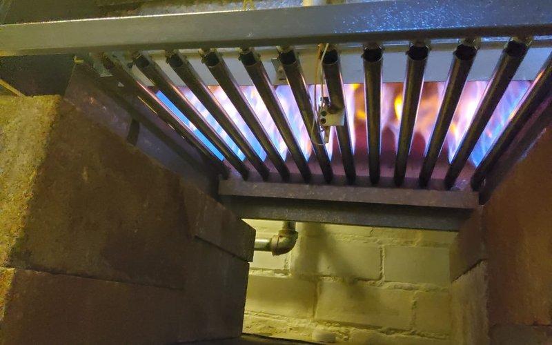 Completed annual tune-up and maintenance on 30-year-old Weil McLain EG-75 boiler. Performed comprehensive inspection of all components, verified proper operation of electrical disconnect switch, examined expansion tank condition, and assessed overall system performance. Unit is operating within normal parameters at time of service.