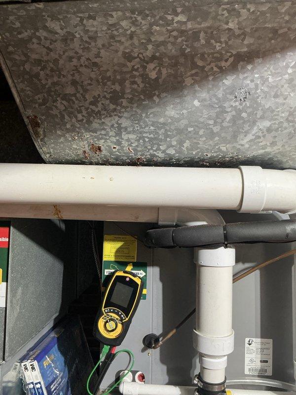 Completed annual maintenance on a 5-year-old gas furnace system. Performed comprehensive inspection of burner assembly, heat exchanger, and gas supply components. Verified proper operation of all four burner ports and flame sensor, confirmed ignition sequence and flame characteristics were within manufacturer specifications. Inspected and tested electrical connections, control board, and wiring harnesses for secure connections and proper voltage readings. Examined condensate drain lines and PVC venting system for blockages and proper drainage. Utilized diagnostic meter to verify system performance parameters including temperature rise, gas pressure, and amperage draw. All components found to be operating normally with no deficiencies noted. System returned to full operational status.
