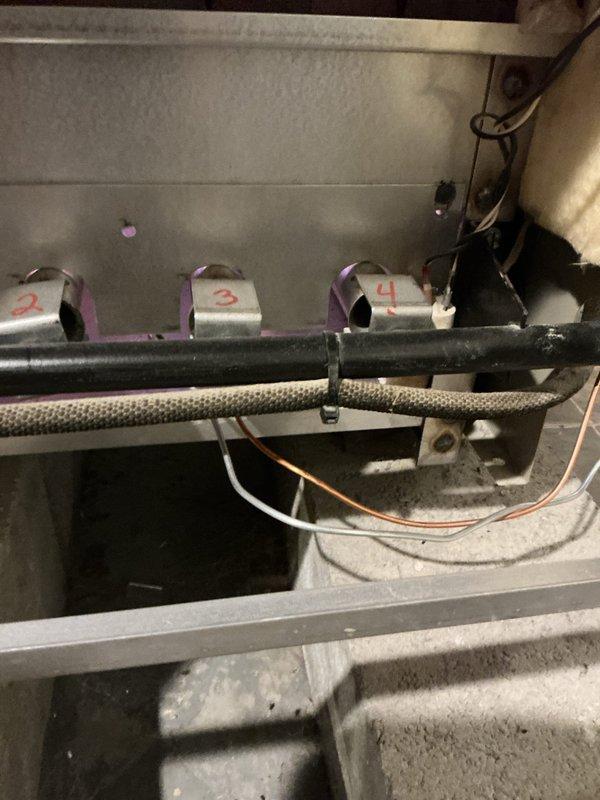 Completed comprehensive tune-up on 20-year-old boiler system located in basement. Performed standard maintenance procedures including inspection of burner assembly, heat exchanger, piping connections, and electrical components. System found operating within normal parameters with no deficiencies noted; all components properly secured and functioning as designed.
